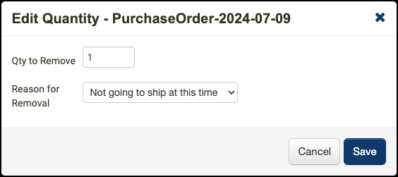 Removal Dialog alt text